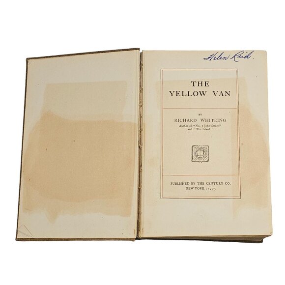 Antique Book-The Yellow Man By Richard Whiteing-1903 Hardcover - Picture 4 of 10